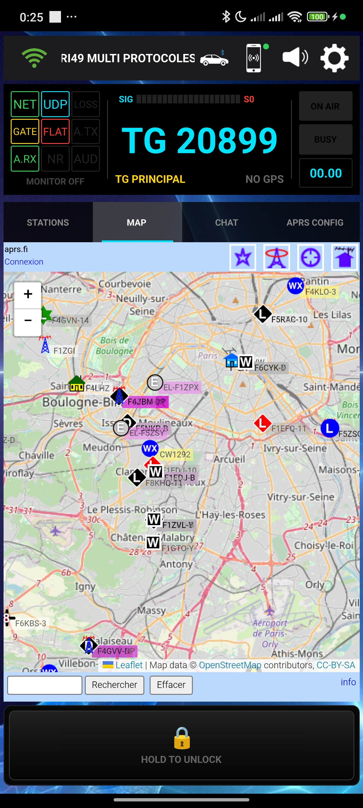 APRS Screen